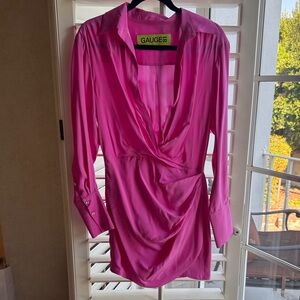 Gauge81 Pink Mini Dress